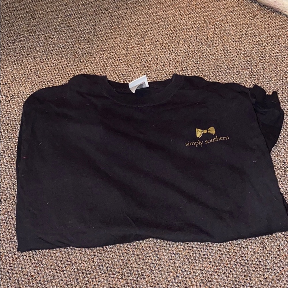 Simply southern long sleeve Christmas tee